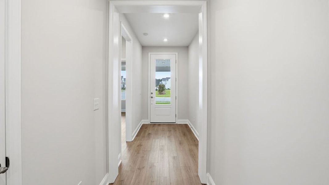 Spacious, unfurnished interior of a new home in Midpoint at New Riverside, Bluffton (Image 22).