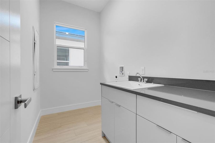 Furnished interior view inside a new home in Hampton Green at Providence, Davenport (Image 17).