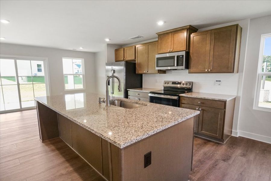 Furnished interior view inside a new home in Garrison Farms, Seneca (Image 3).