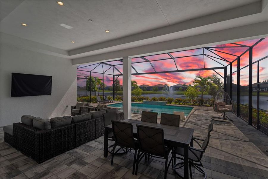 Furnished interior view inside a new home in , Bradenton (Image 15). Furnished interior view inside a new home in , Bradenton (Image 15).