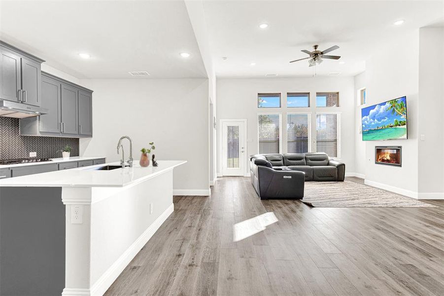 Open Living Floor Plan