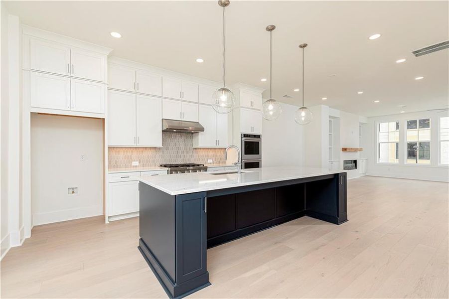 Furnished interior view inside a new home in , Brookhaven (Image 8).