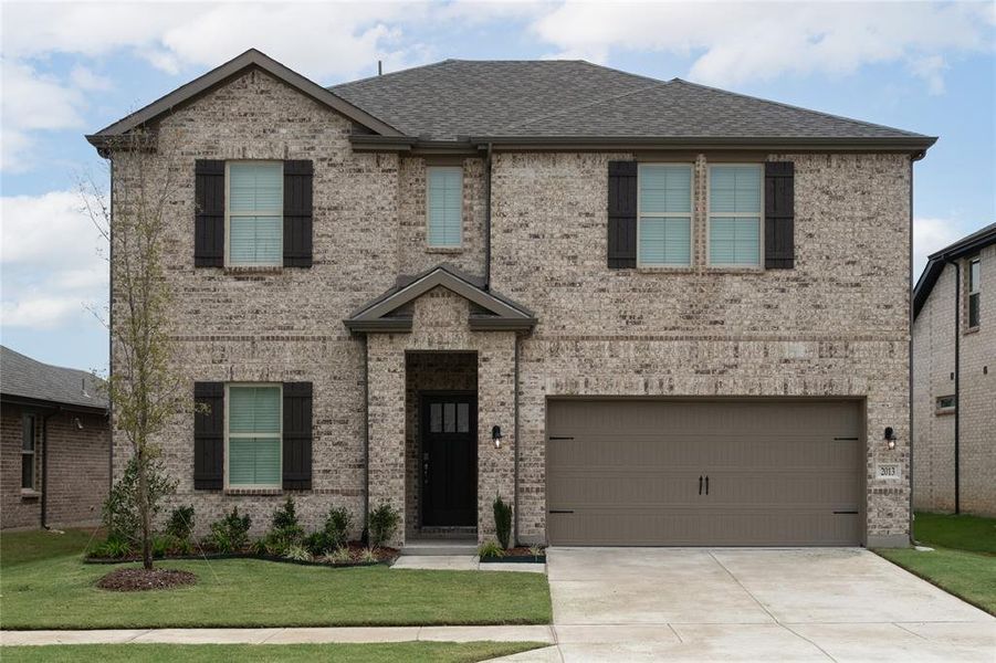 Beazer Homes Whitewing Trails Rainier floorplan. Beazer Homes Whitewing Trails Rainier floorplan.