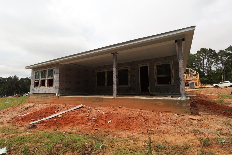 In-progress construction of a new home in , Willis, TX (Image 8).