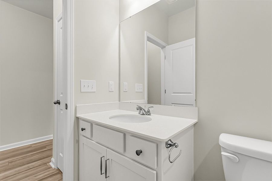 Furnished interior view inside a new home in Fairway Woods at Wyboo, Manning (Image 13).
