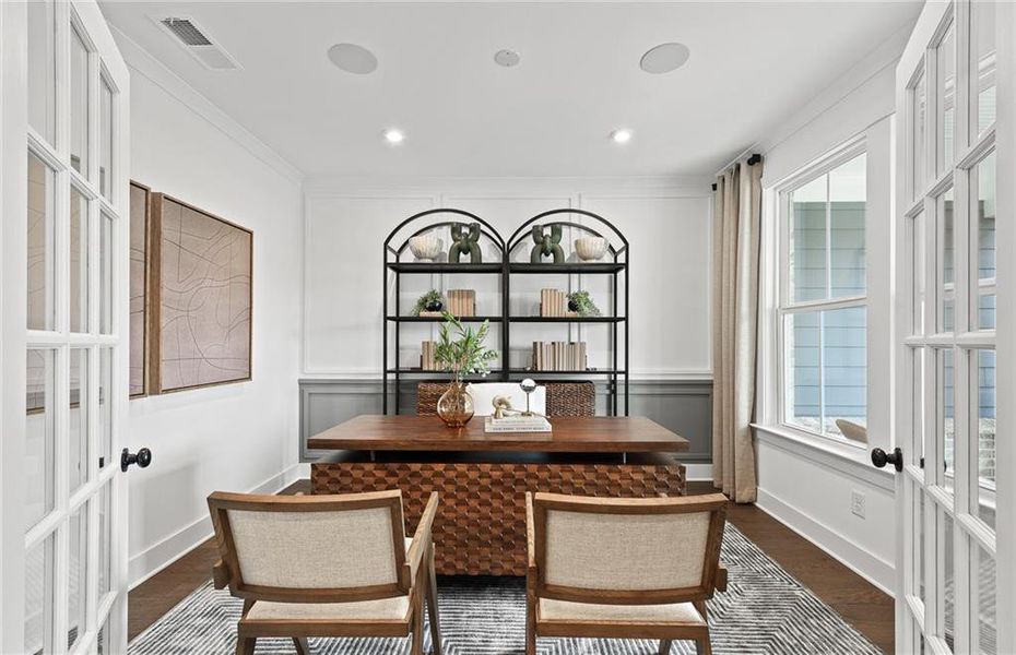 Furnished interior view inside a new home in , Villa Rica (Image 13). Furnished interior view inside a new home in , Villa Rica (Image 13).