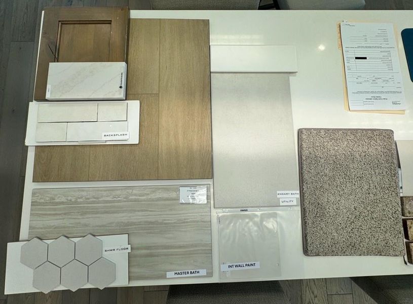 Sample of building materials used in homes in Terra Vista, Springtown (Image 3). Sample of building materials used in homes in Terra Vista, Springtown (Image 3).