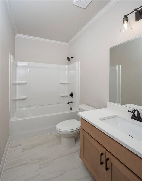 Furnished interior view inside a new home in , Loganville (Image 6). Furnished interior view inside a new home in , Loganville (Image 6).