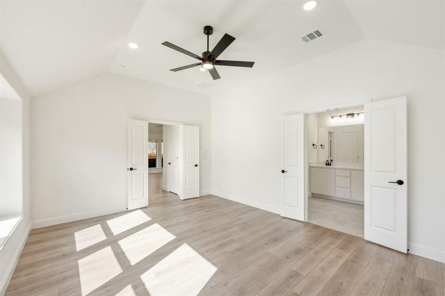 Spacious, unfurnished interior of a new home in Meadow Vista 50-55, Anna (Image 32). Spacious, unfurnished interior of a new home in Meadow Vista 50-55, Anna (Image 32).