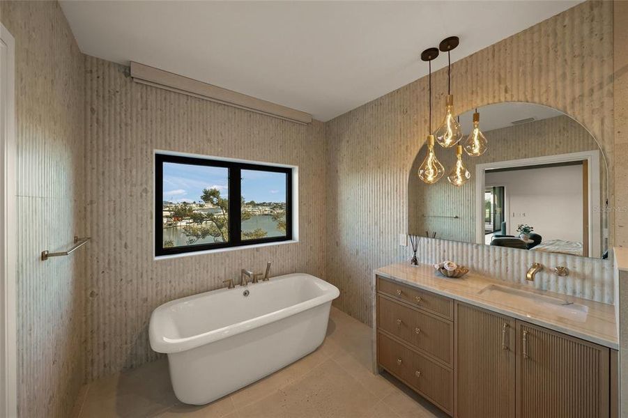 Furnished interior view inside a new home in , Anna Maria (Image 18). Furnished interior view inside a new home in , Anna Maria (Image 18).