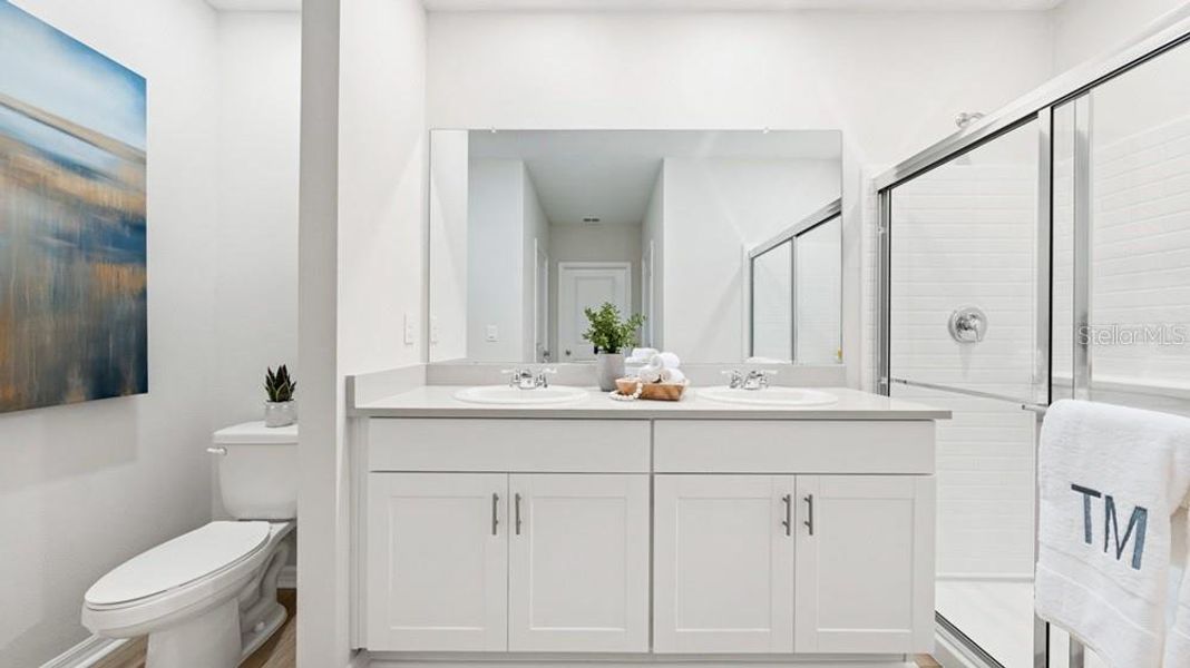 Furnished interior view inside a new home in Marion Creek, Haines City (Image 12).