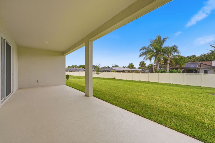 Exterior details and patio area of a home in Country Club Estates, Palm Bay (Image 2). Exterior details and patio area of a home in Country Club Estates, Palm Bay (Image 2).