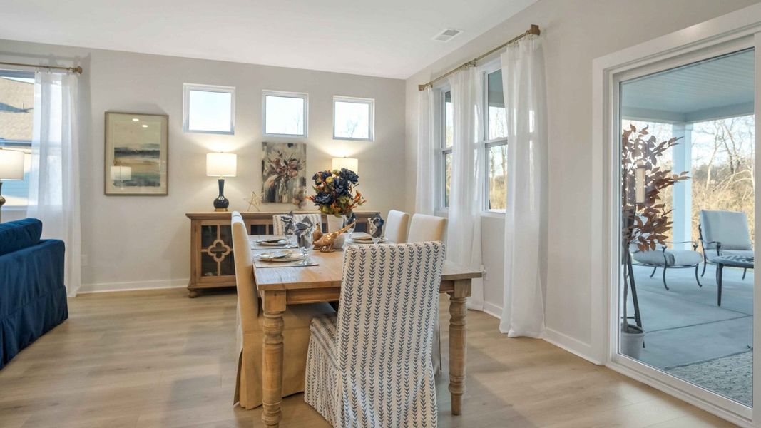 Representative furnished interior of a home built from the Clifton MF by D.R. Horton in Harvest Point, Spring Hill (Image 17).