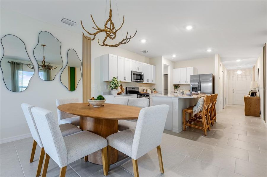 Furnished interior view inside a new home in Rye Ranch, Parrish (Image 29).