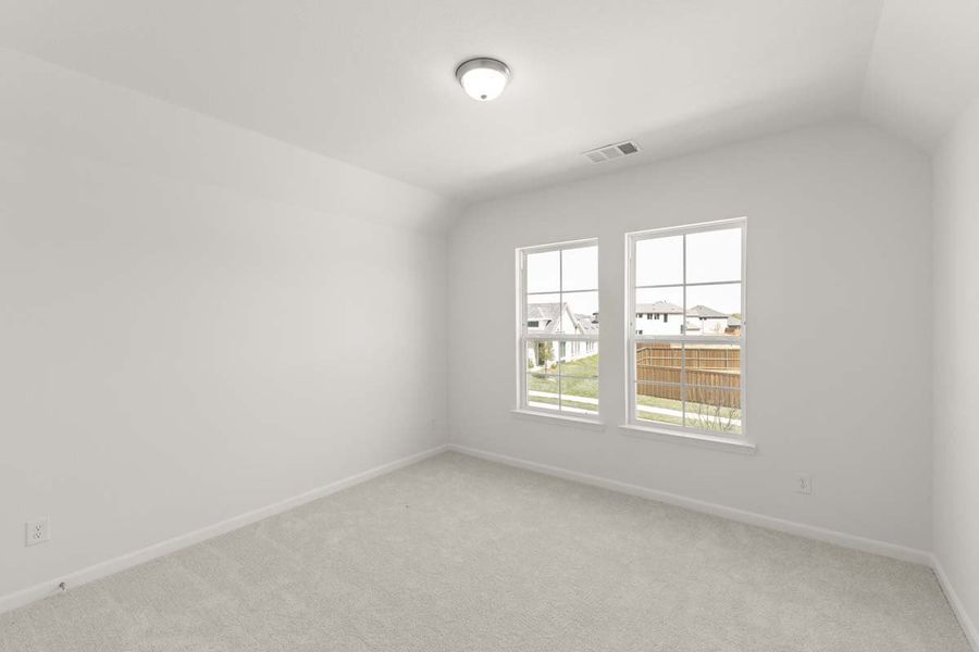 Spacious, unfurnished interior of a new home in The Reserve at Spiritas Ranch, Little Elm (Image 32).