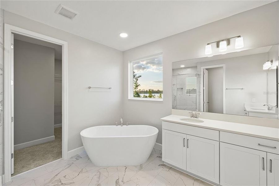 Furnished interior view inside a new home in , Winter Garden (Image 10). Furnished interior view inside a new home in , Winter Garden (Image 10).