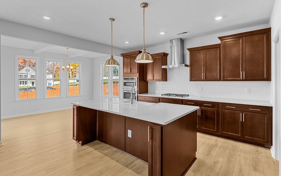 Furnished interior view inside a new home in Hanes Lake, Winston-Salem (Image 9).