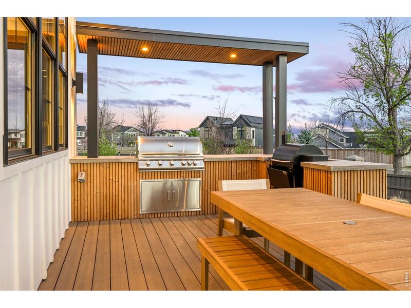 Exterior details and patio area of a home in , Louisville (Image 28).