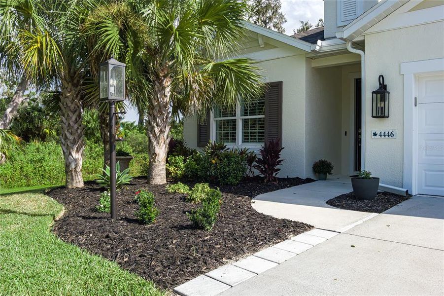 Exterior details and patio area of a home in , Parrish (Image 23).