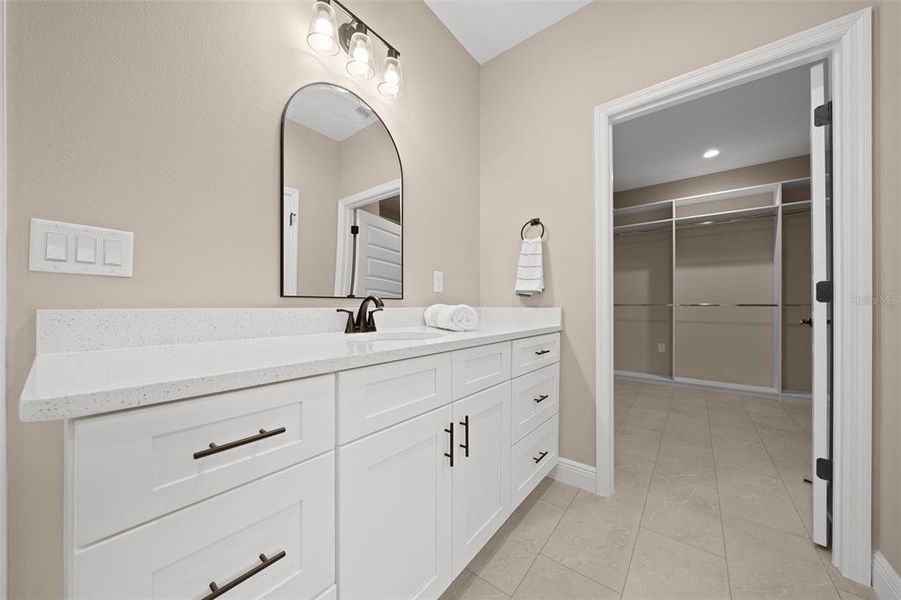 Furnished interior view inside a new home in , Ocala (Image 32).