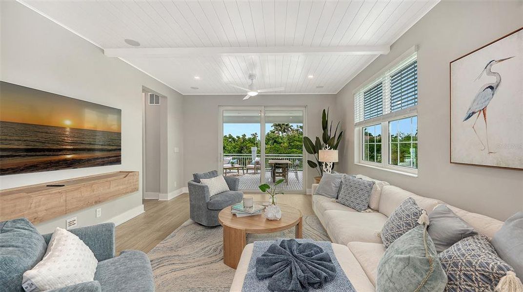 Furnished interior view inside a new home in Hunters Point, Cortez (Image 6).