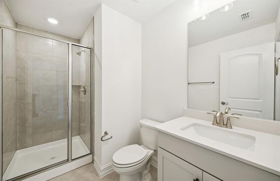 Secondary bathroom Secondary bathroom