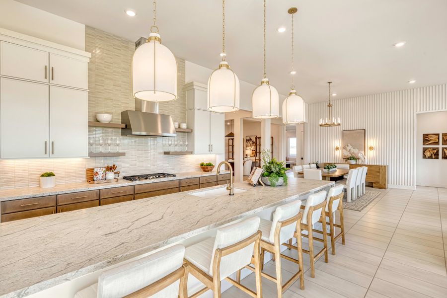 Representative furnished interior of a home built from the Pecan Plan 60-4 by Tri Pointe Homes in Abel Ranch, Goodyear (Image 8).