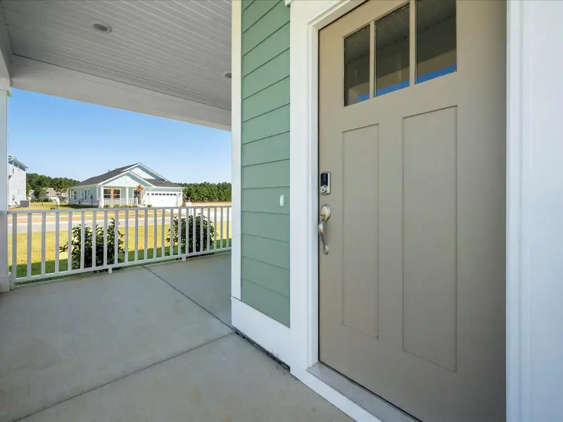 Exterior details and patio area of a home in , Summerville (Image 3).