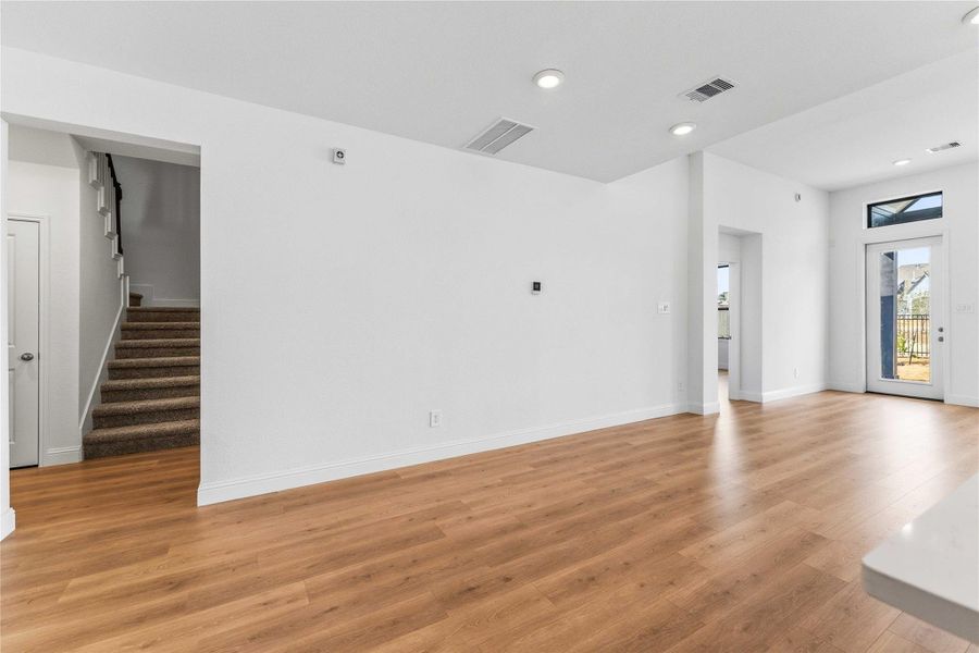 Spacious, unfurnished interior of a new home in Elyson, Katy (Image 23). Spacious, unfurnished interior of a new home in Elyson, Katy (Image 23).