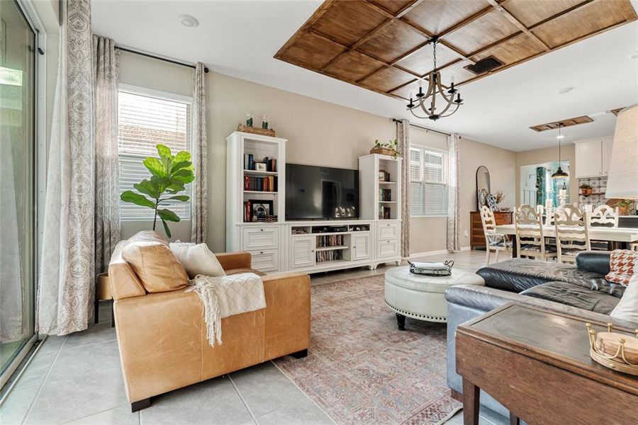 Furnished interior view inside a new home in Ocala Preserve, Ocala (Image 10).