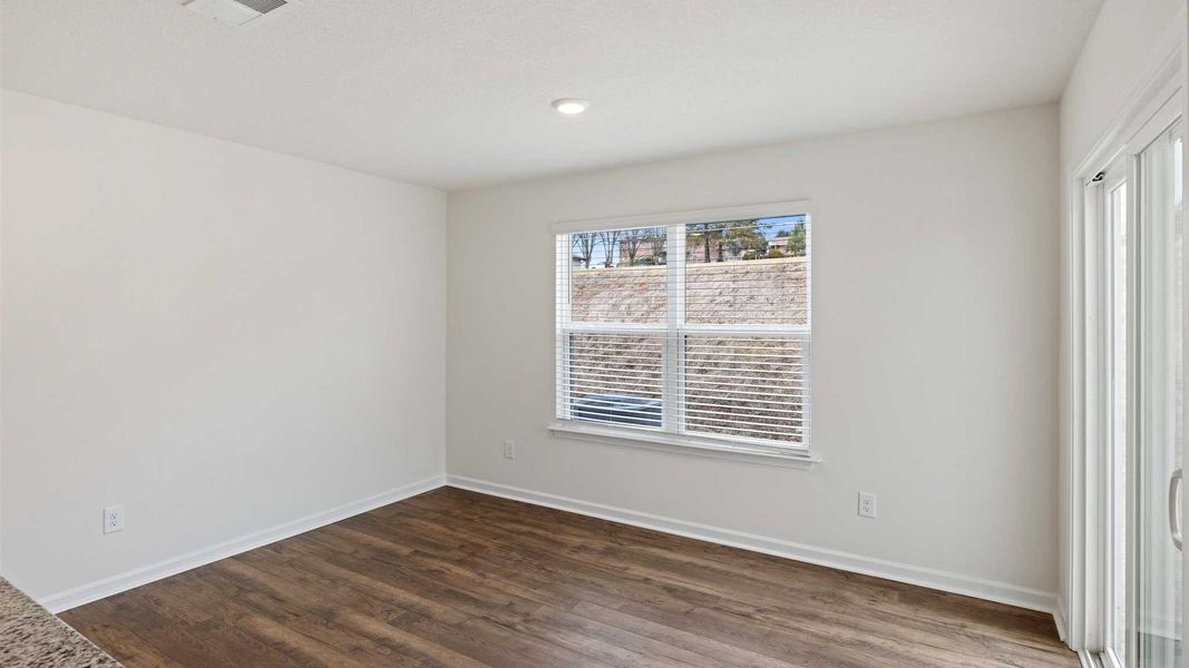 Representative unfurnished interior of a home built from the Edmon by D.R. Horton in Johnson Farms, Greeneville (Image 9).
