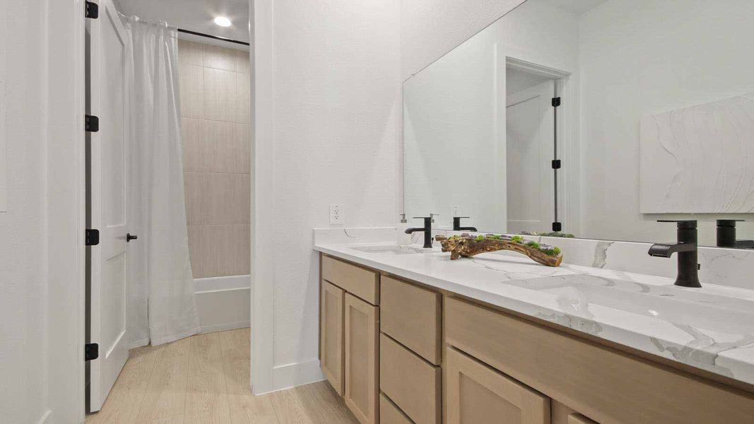 Furnished interior view inside a new home in Butlers Bend Estates, Pinehurst (Image 41).