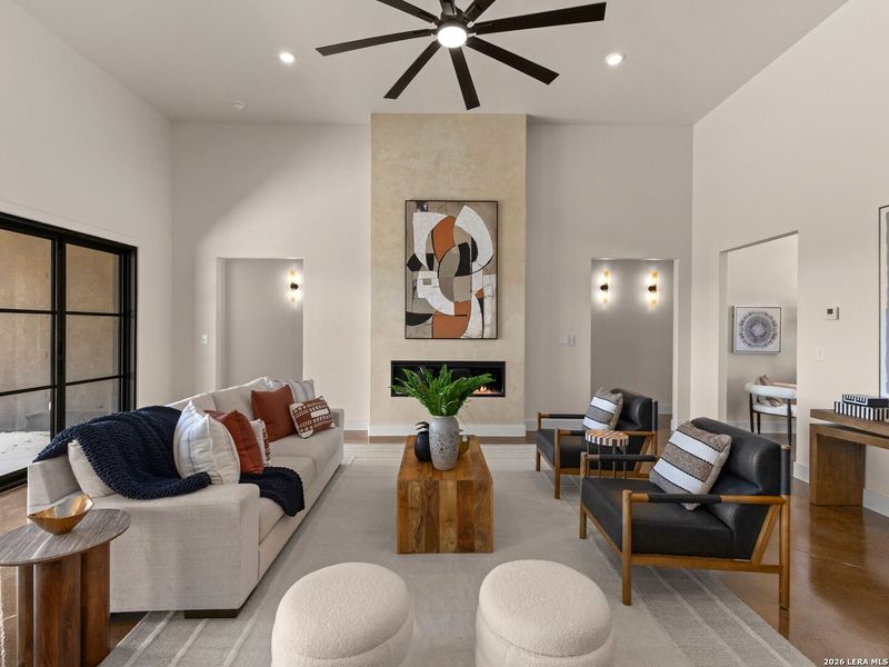 Furnished interior view inside a new home in , Seguin (Image 13). Furnished interior view inside a new home in , Seguin (Image 13).