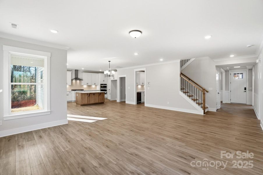Spacious, unfurnished interior of a new home in Robinson Oaks, Gastonia (Image 41).