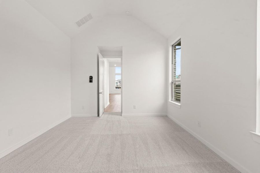 Spacious, unfurnished interior of a new home in Bridgeland, Cypress (Image 17).