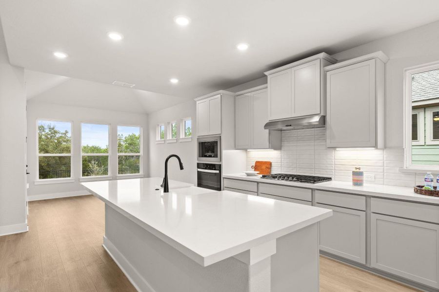 Large Center Island in Kitchen - Representative Photo
