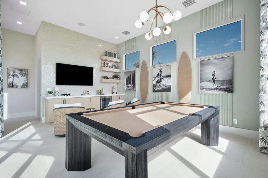 Representative furnished interior of a home built from the Riviera by GHO Homes in The Reserve at Grand Harbor, Vero Beach (Image 88).