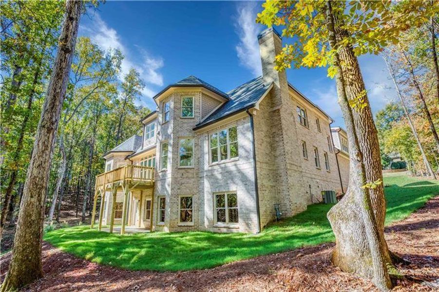 Exterior details and patio area of a home in , Monroe (Image 23). Exterior details and patio area of a home in , Monroe (Image 23).