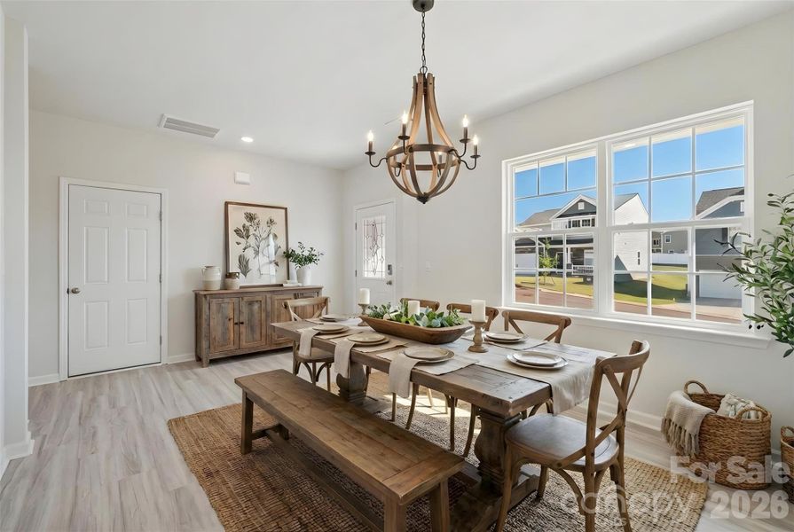 Furnished interior view inside a new home in Cline Village, Conover (Image 7).