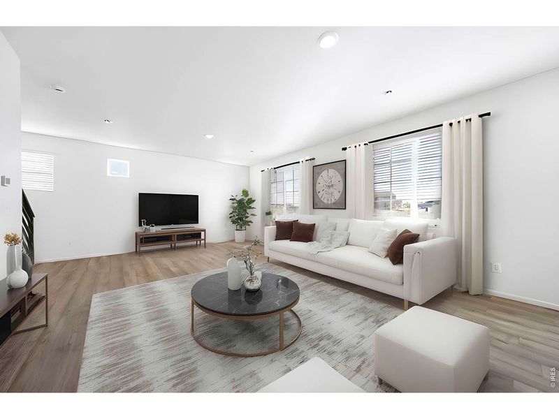 Furnished interior view inside a new home in , Johnstown (Image 9). Furnished interior view inside a new home in , Johnstown (Image 9).