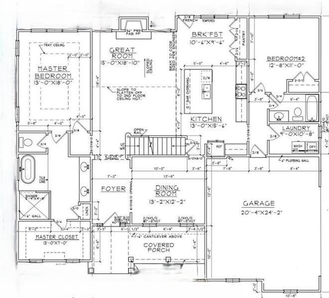 2D floor plan layout of this home in , Rome, GA (Image 6). 2D floor plan layout of this home in , Rome, GA (Image 6).