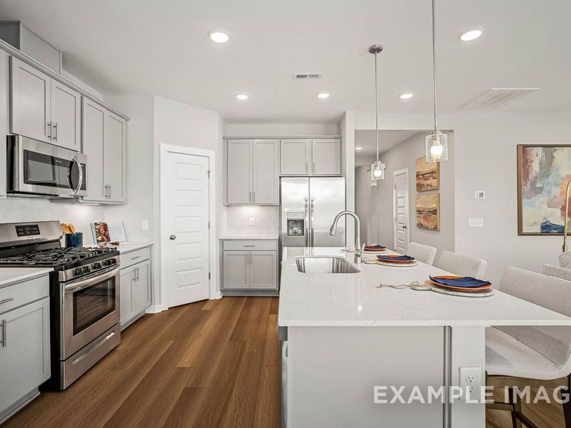 Furnished interior view inside a new home in Sage Farms, White House (Image 16).