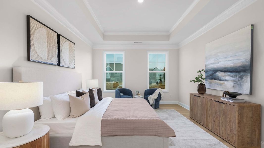Furnished interior view inside a new home in Oak Grove Hill, Huntersville (Image 14). Furnished interior view inside a new home in Oak Grove Hill, Huntersville (Image 14).