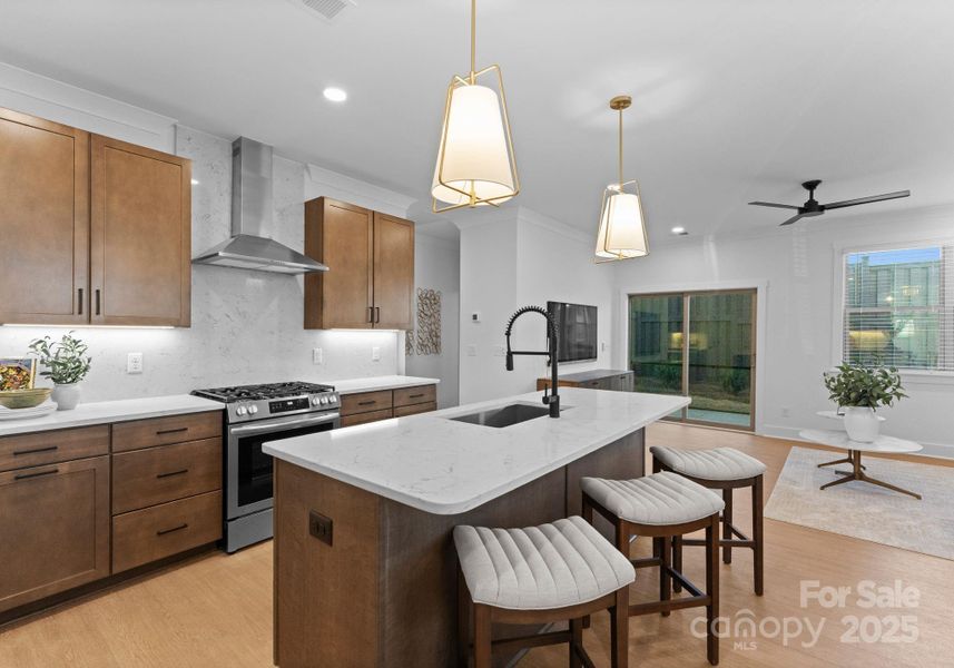 Photo is of model home in community, finishes may vary