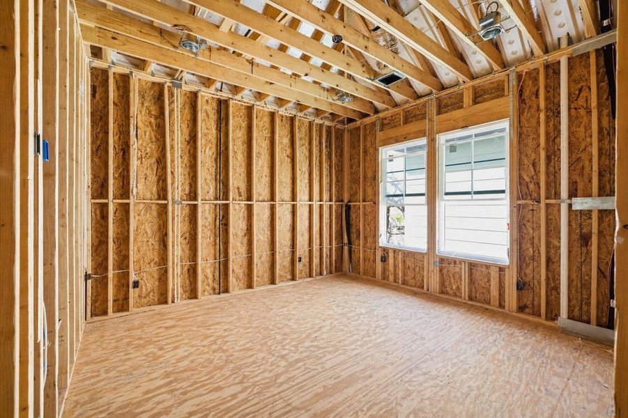 In-progress construction of a new home in , Houston, TX (Image 18).