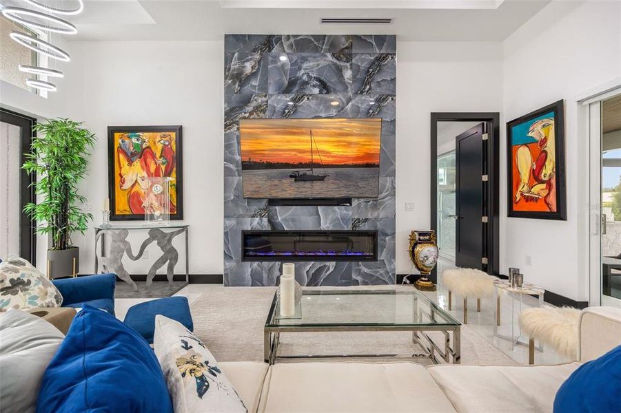 Furnished interior view inside a new home in , Cape Coral (Image 6).