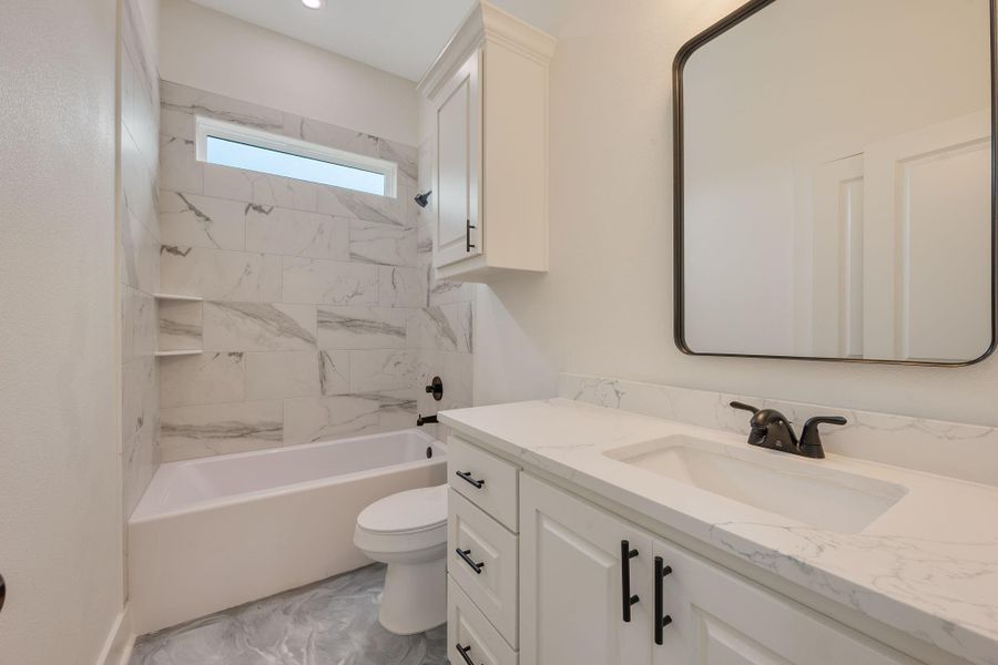 Furnished interior view inside a new home in , Iola (Image 10).