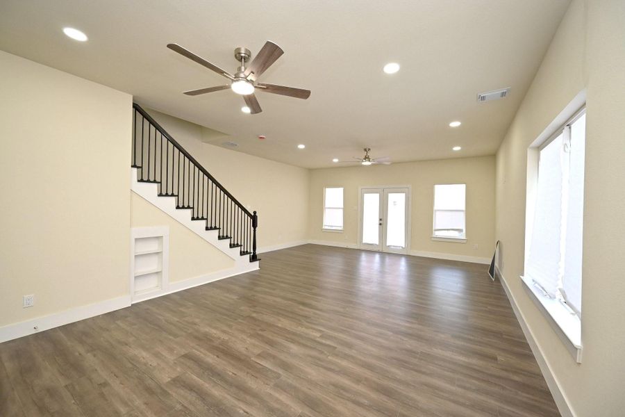Spacious, unfurnished interior of a new home in , Houston (Image 32). Spacious, unfurnished interior of a new home in , Houston (Image 32).