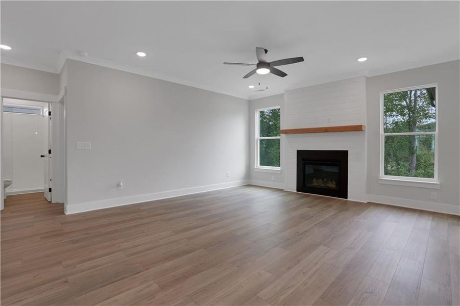 Spacious, unfurnished interior of a new home in Marble Tree, Ball Ground (Image 15).