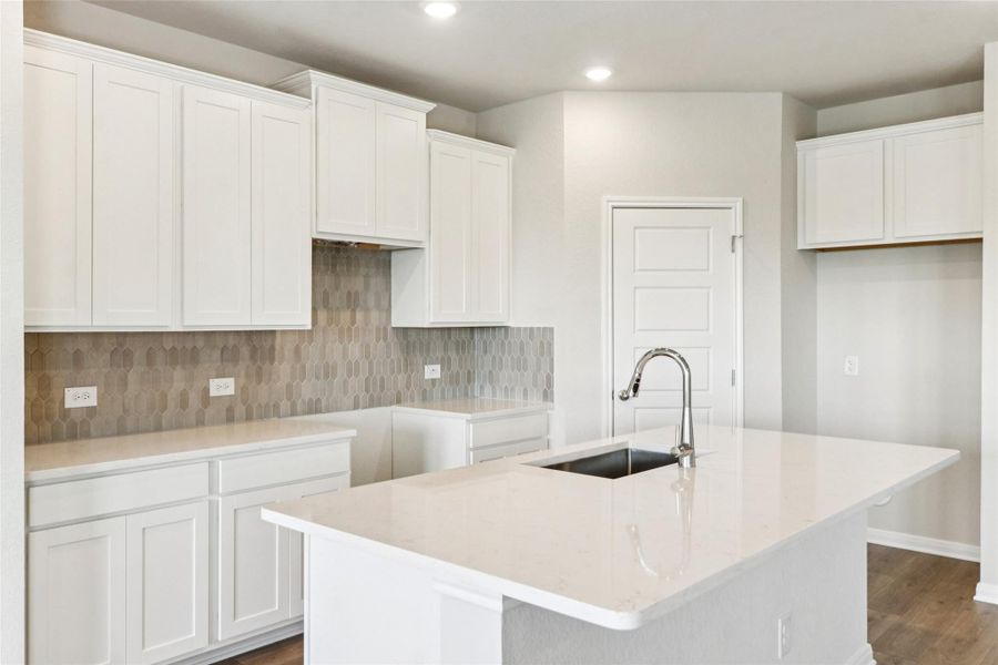 Photo is not of the actual home, but is an inspirational photo of builder’s model home and may depict options, furnishings, and/or decorator features that are not included